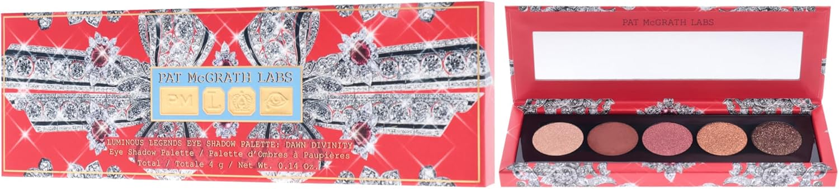 Luminous Legends Eye Shadow Palette - Dawn Divinity by Pat Mcgrath Labs for Women - 0.14 Oz Eye Shadow image number 5