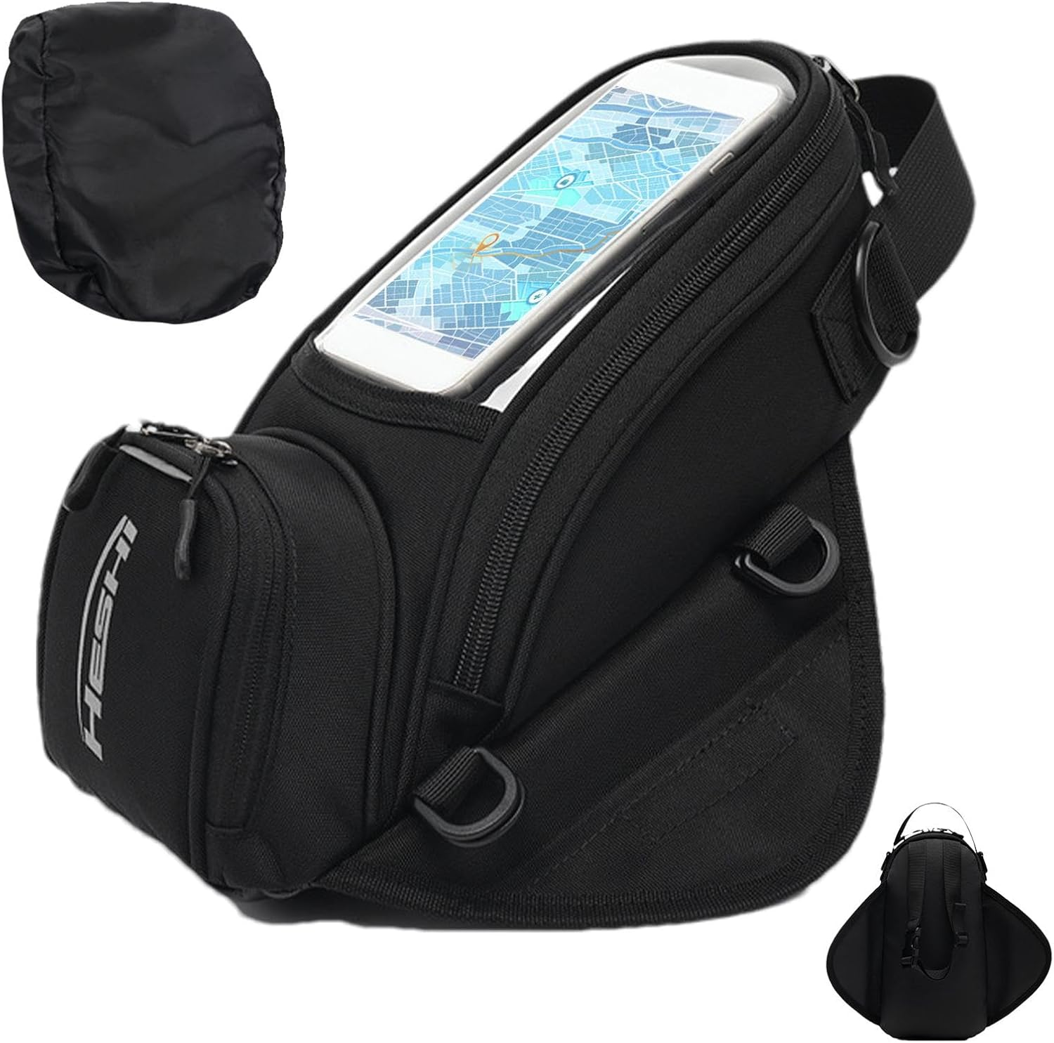 Motorcycle Tank Bag, Tank Bag for Motorcycle, Water- Motorcycle Tank Top Bag, Motorcycle Accessories, Motorcycle Bag for Motorcycles, Electric Motorcycles image number 1