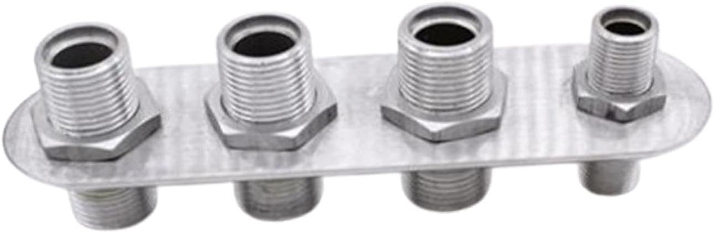 4 Port Firewall Heater AC Bulkhead Assembly Easy to Install Component Part 1-6 (5/8&ldquo;-18) 3-10 (7/8&rdquo;-14) for Auto image number 2