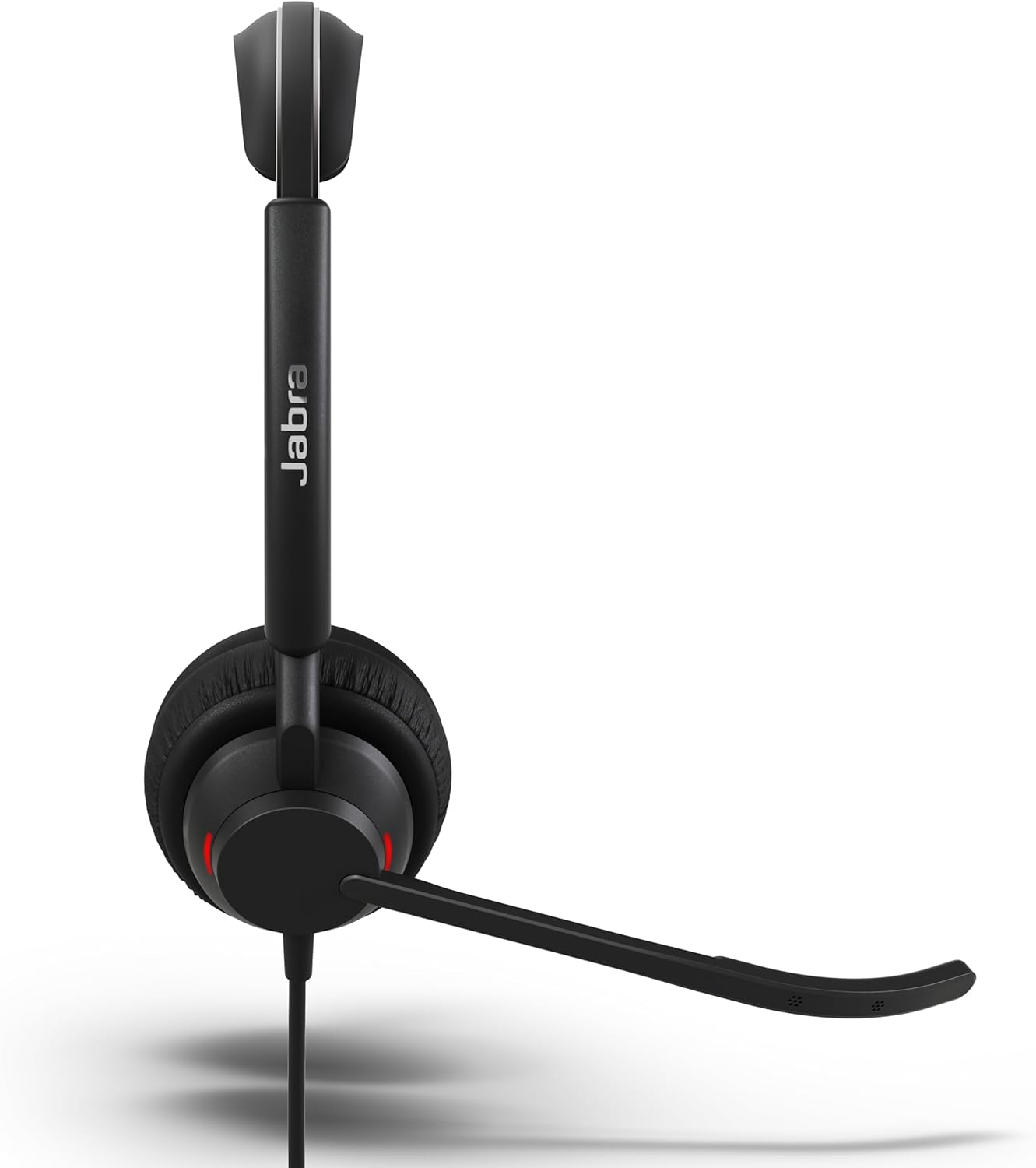 Jabra Engage 50 II Wired Headset - 3 World Class Microphones with Active Noise Cancelling - Ultra Light Weight 63G - UC Certified - Latest Office USB C on Ear Headphones with Mic - Real Time Insights