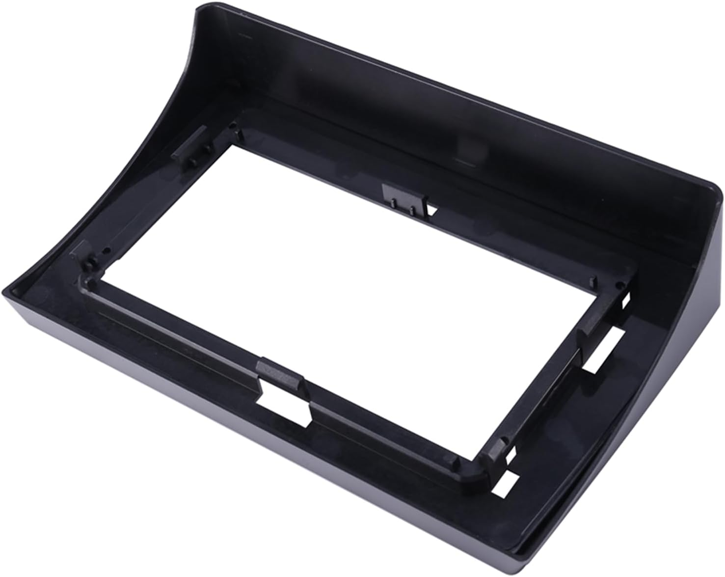 Yuyue Electronic Car Fascia Replacement Compatible with Toyota Hiace 2010-2018 Video Panel Player 10.1 Inch 2 Din Frame Dashboard Mount Kit image number 2