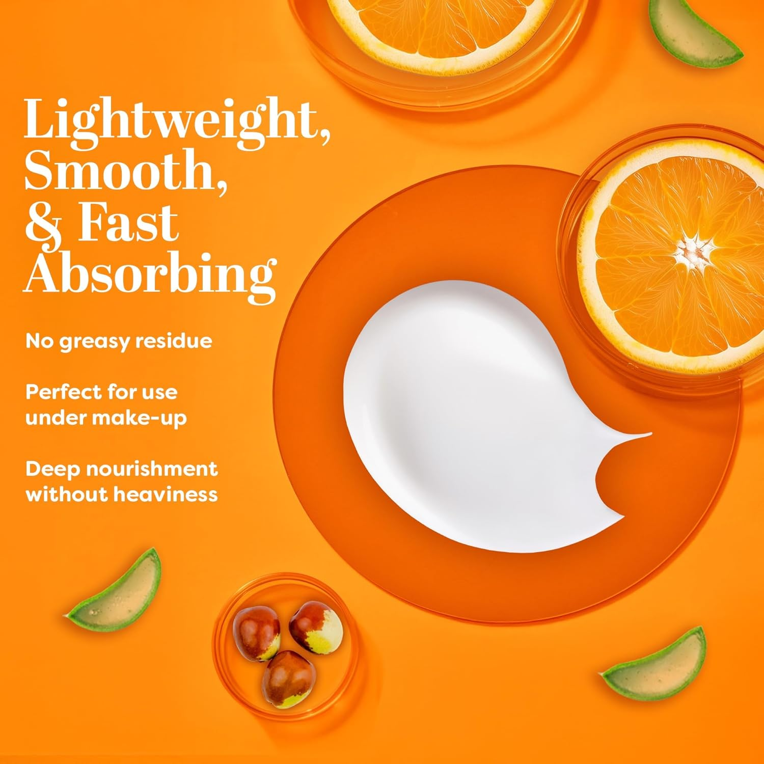 Truskin Vitamin C Face Moisturizer, a Brightening anti Aging Wrinkle Cream for Face, Formulated with Vitamin B5, Vitamin E, Jojoba Oil, Organic Aloe Vera and Green Tea for Natural Skin Health, 4 Fl Oz image number 3