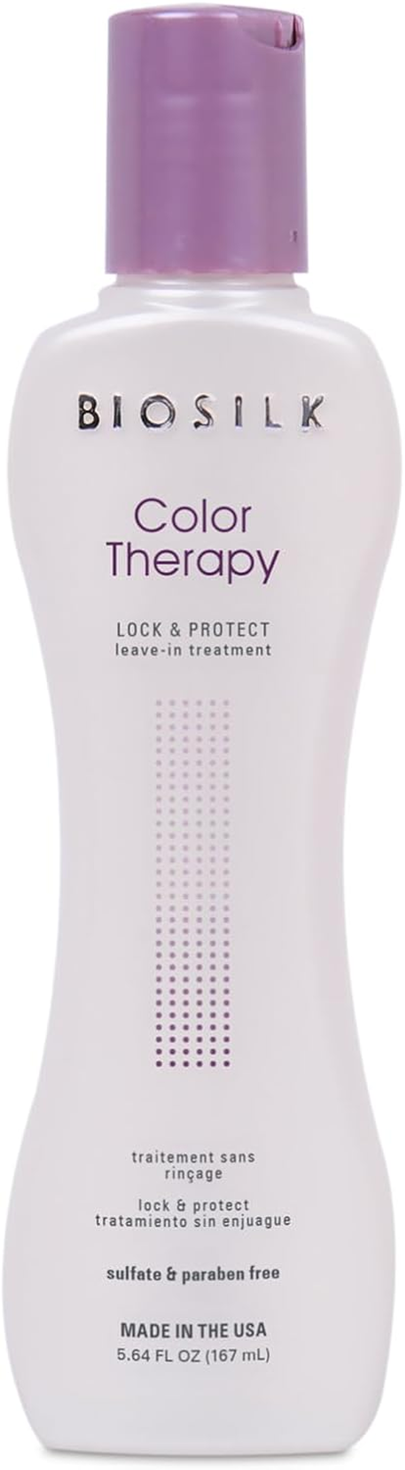 Biosilk Color Therapy Lock & Protect Leave-In Treatment for Unisex 5.64 Oz Treatment image number 3
