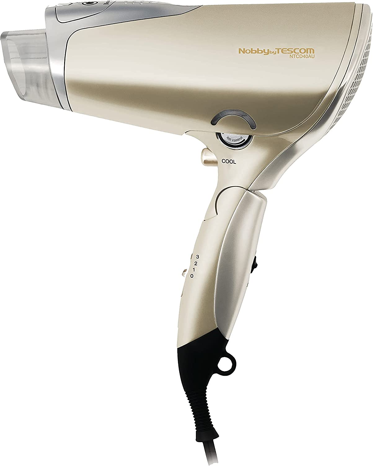 Nobby by TESCOM Beauty Collagen Hair Dryer, Gold image number 3