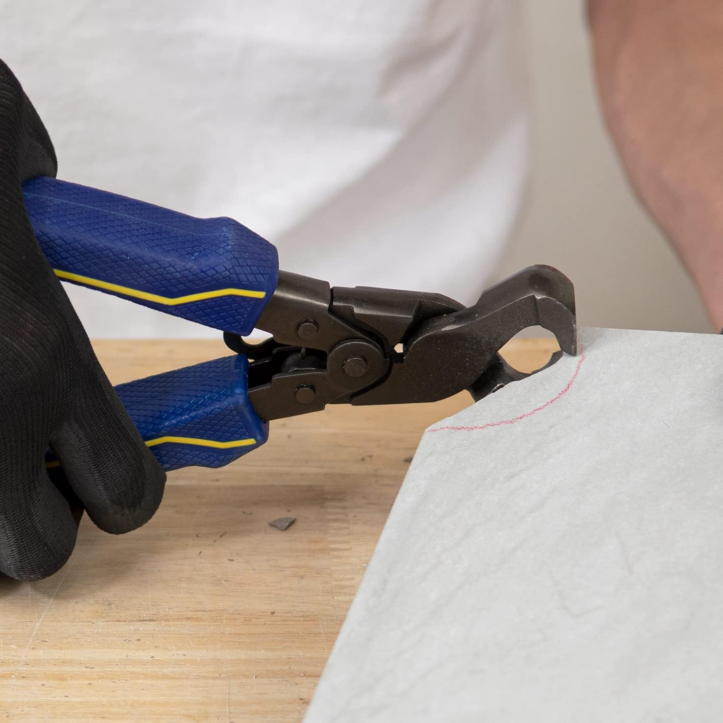 QEP 9 In. Compound Tile Nipper with Tungsten Carbide Tips for All Tile Types up to 1/4 In. Thick image number 1