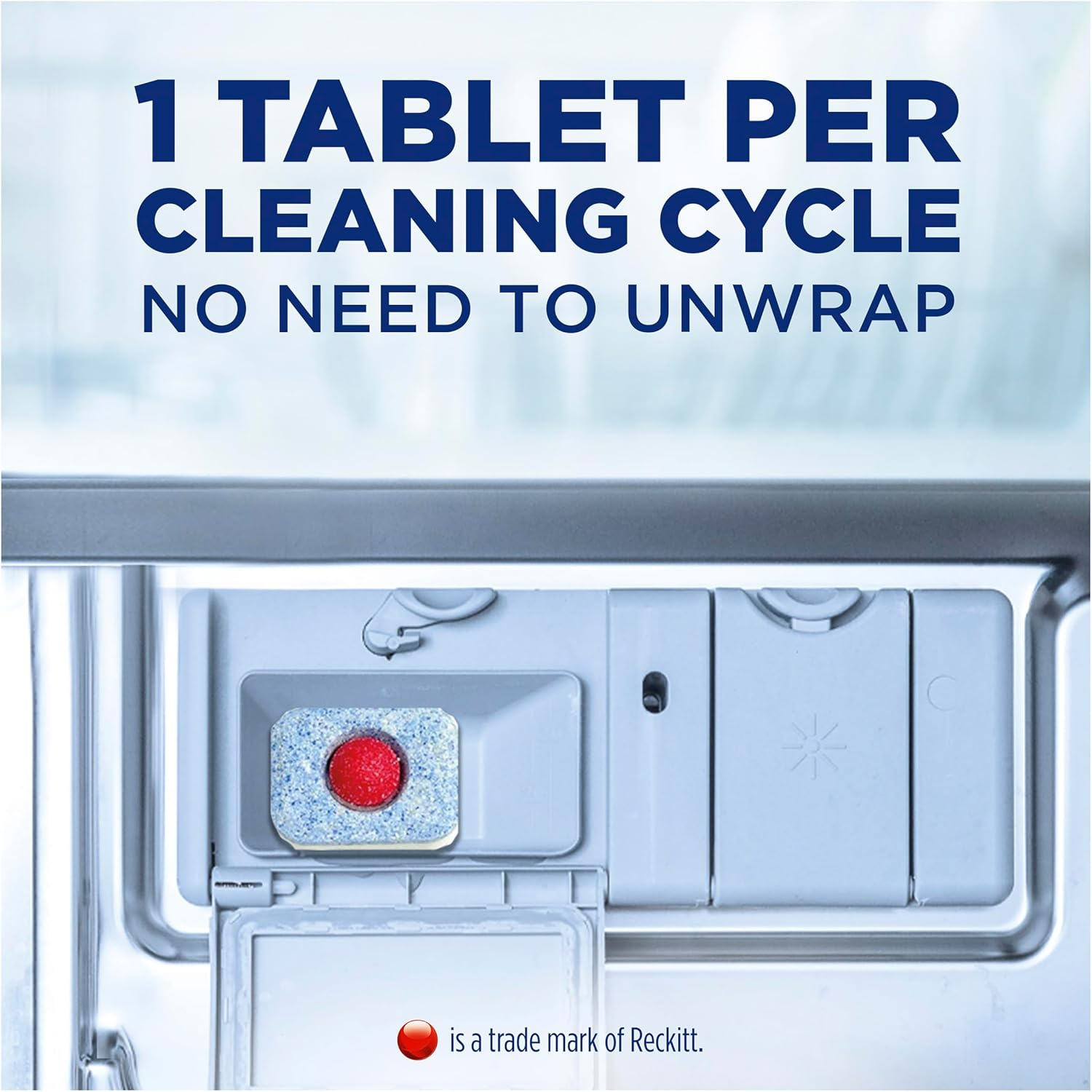 Finish All in One Power Lemon Sparkle Dishwashing Tablets (100 Tablet) image number 6