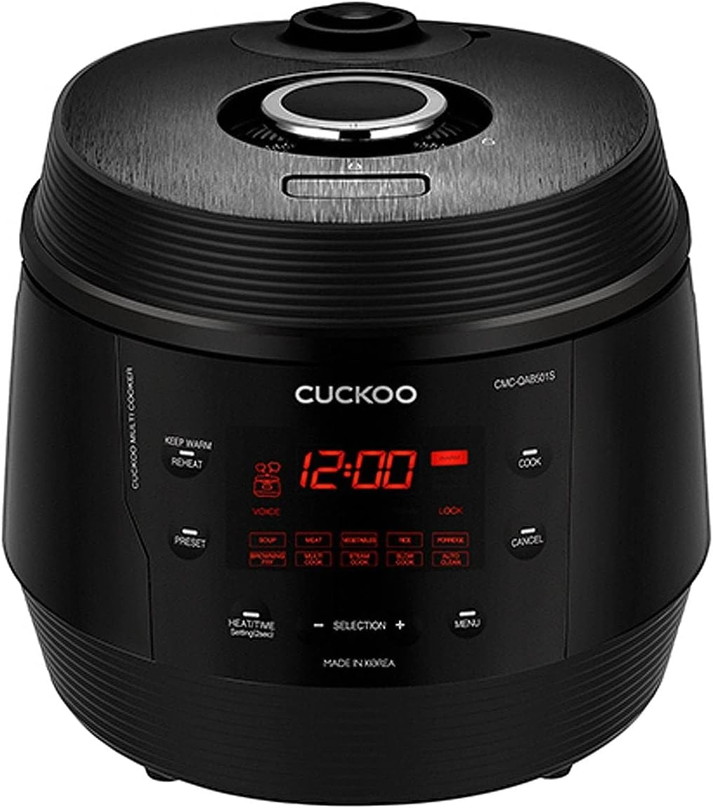 CUCKOO Q5 Standard Multi-Cooker with 30 Recipes (CMC-QAB501S) Black image number 2