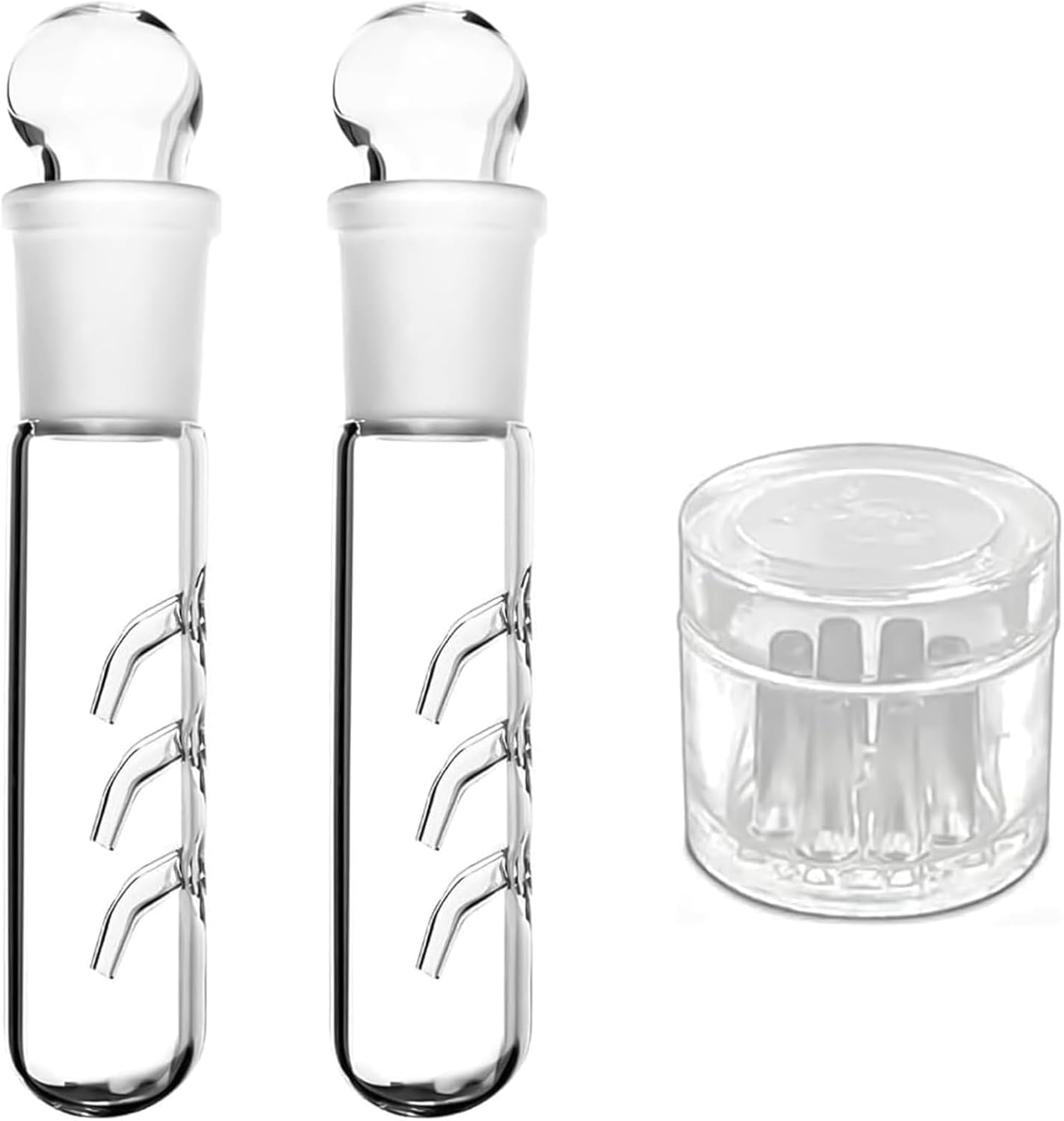 Glass Planaria Trap for Aquariums, 3-Piece Set, Leech and Worm Catcher image number 6