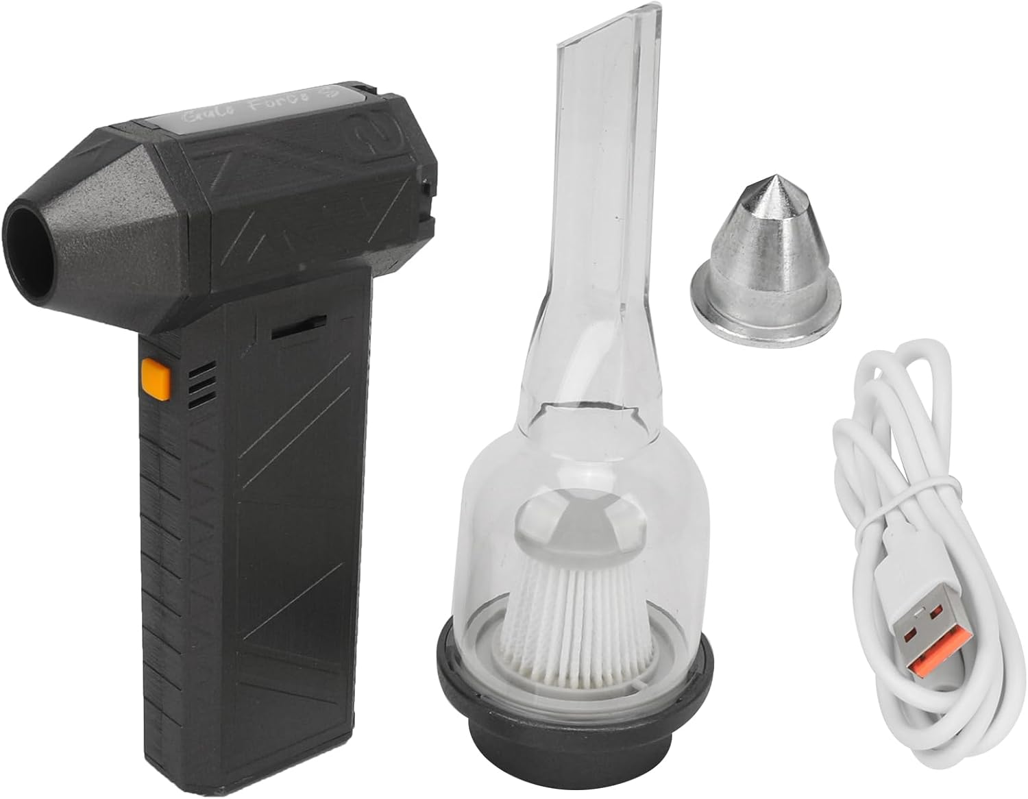 Jet Dry Blower, 130000RPM Powerful Mini Jet Blower, Turbo Powered Mini Blower Air Duster, Portable Air Blower Super Jet Fan Blower for Dust Removal Car Cleaning Camping image number 1