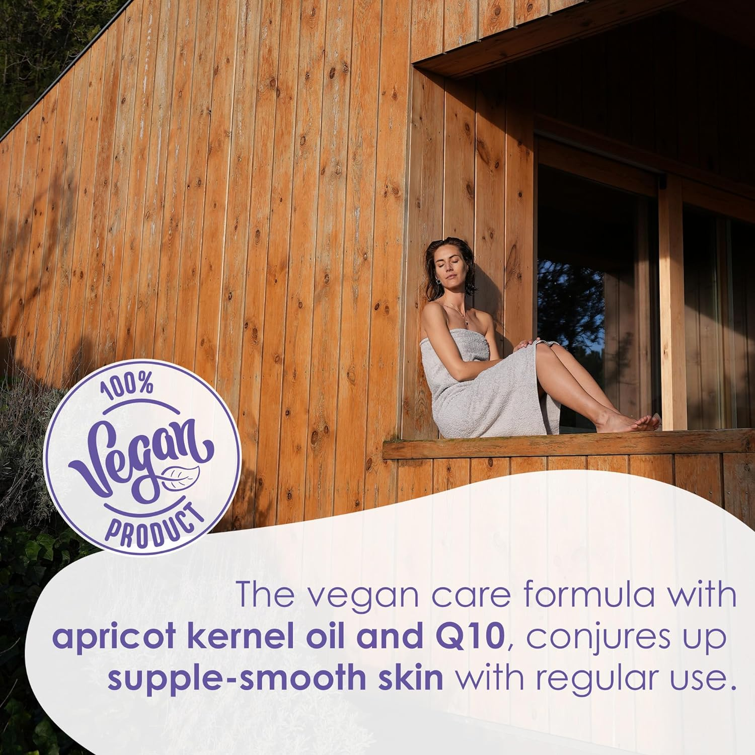 Jean & Len Skin Firming Body Lotion Apricot Kernel Oil & Q10, for Dry & Mature Skin, Gives Smooth Skin with Regular Use, Parabens & Silicones, Vegan Body Lotion, 250 Ml image number 6