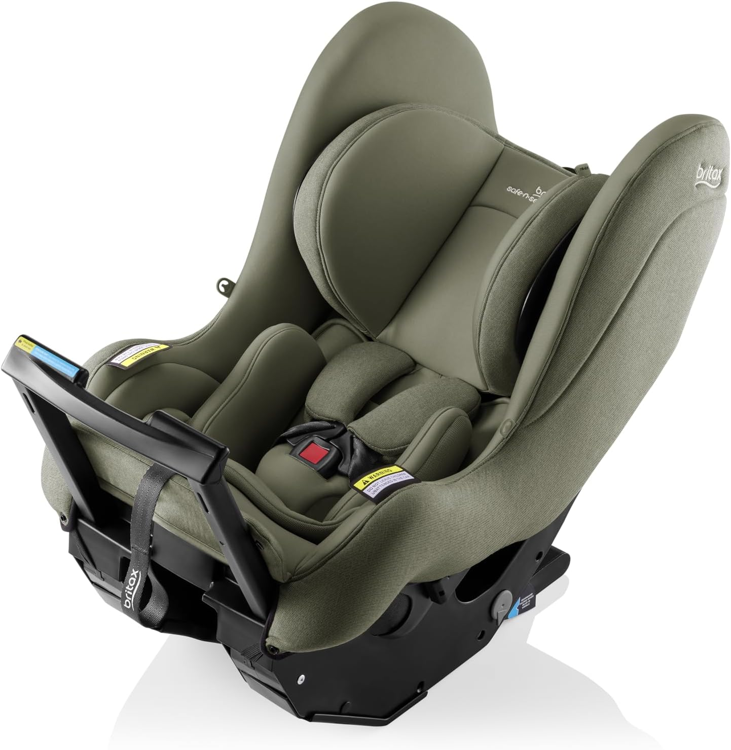 Graphene EA Style Convertible Car Seat Dark Olive, Compact Design, Easy Adjust Headrest, Isofix Installation, Extended Rearward Facing, Side Impact Cushion Technology (3712) image number 6