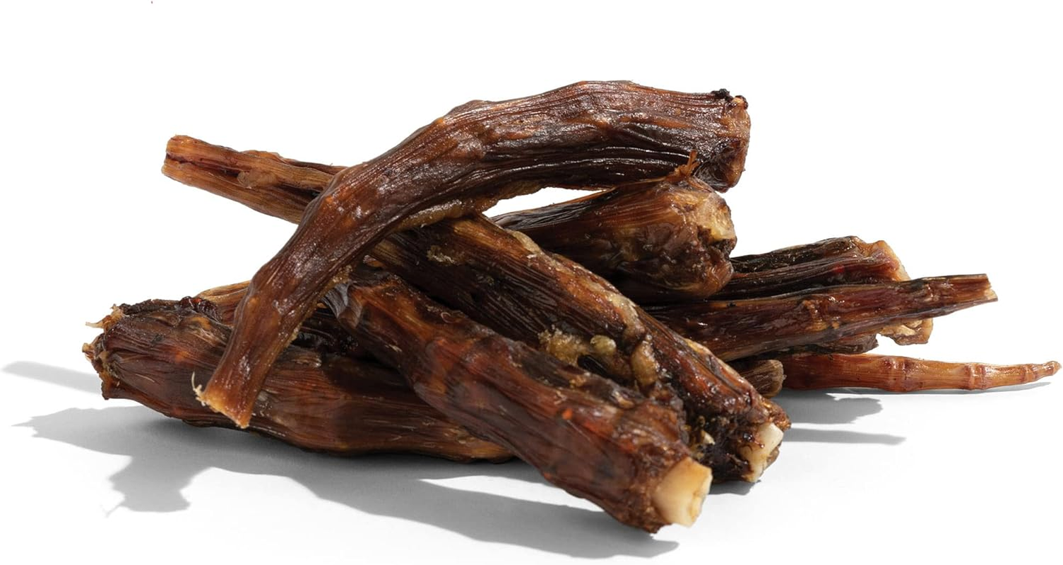 Kangaroo Tail Tips 4Pk LARGE - Natural Australian Dog Chew Treat