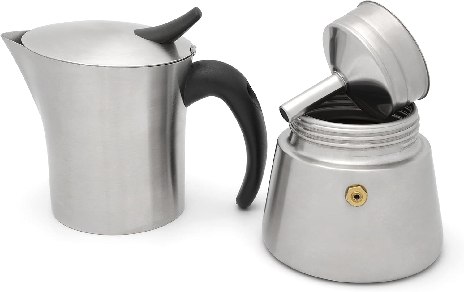 Espresso Maker Ancona Satin Finish image number 1