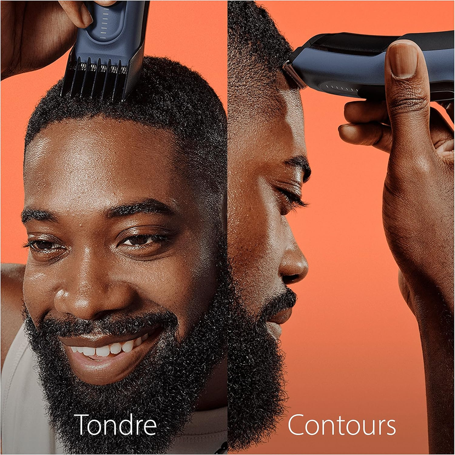 Braun HC5350 Men'S Hair Clipper, Hair Cutting at Home, 17 Length Settings, 2 Comb Attachments, 50 Minutes Nimh Battery Life image number 3