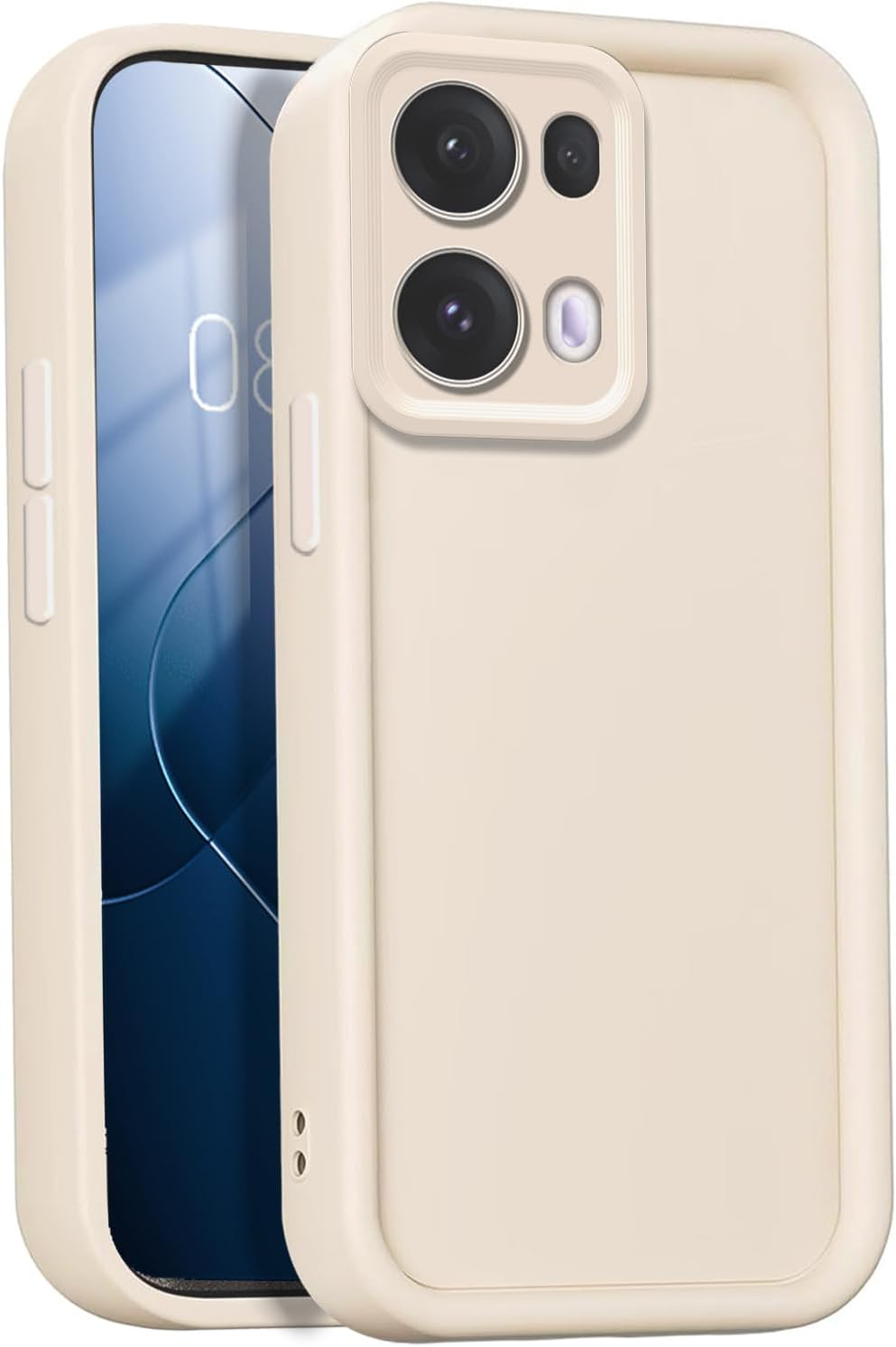 GOGME Case for Oppo Reno 13 Pro (Reno13 Pro) 5G Cover, Ultra Thin Soft Silicone TPU Protective Case, Dust Protection, Robust Mobile Phone Case - Wine Red