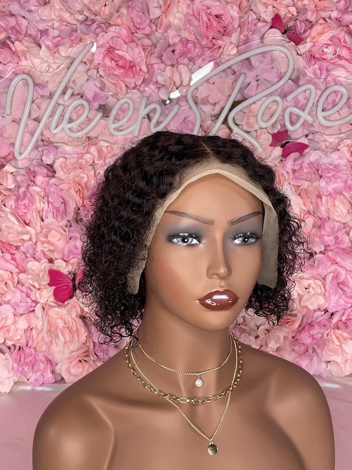 13X4 Human Hair Wig Black Body Wave Lace Front, Wig Lace Closure Wig Human Hair Wigs 4X4 Wig 8 Inch 180 Density