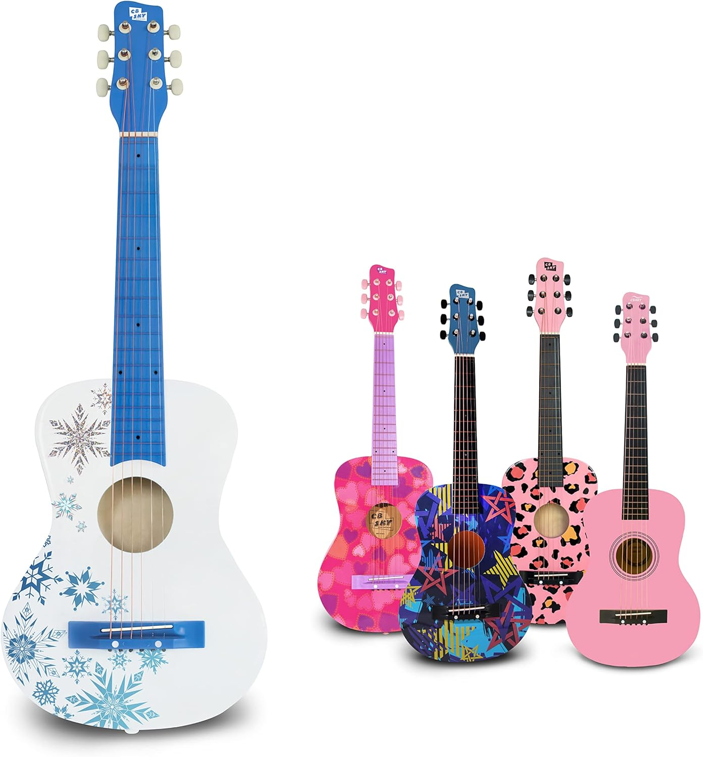 30-Inch Pink Classical Guitar/Girls Gift/Kids Musical Toys/Musical Instrument