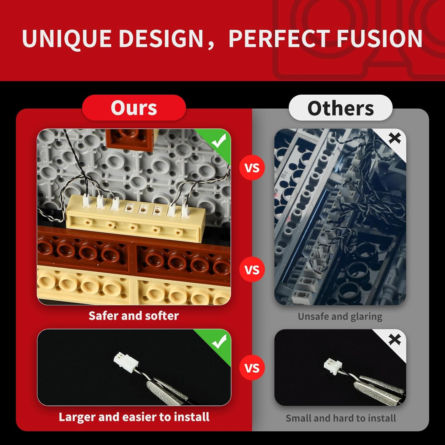 BRIKSMAX Light for  Vincent Van Gogh - Sunflowers 31215 - Compatible with  Art Building Blocks Model - without  Set image number 1