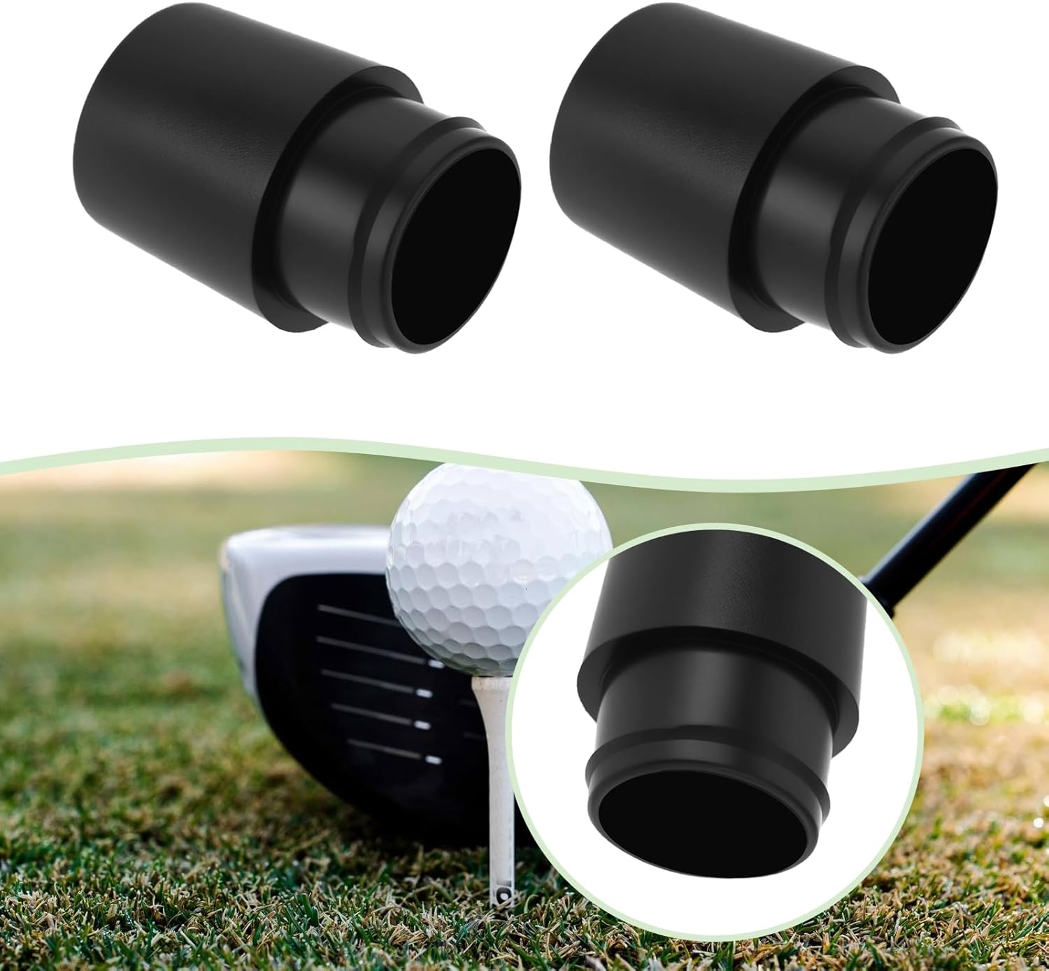 SING F LTD 10Pcs Golf Shaft Ferrules for Irons Shaft Sleeve Adapter Compatible with Ping G410 400 G425 G30 G425 G430 image number 4