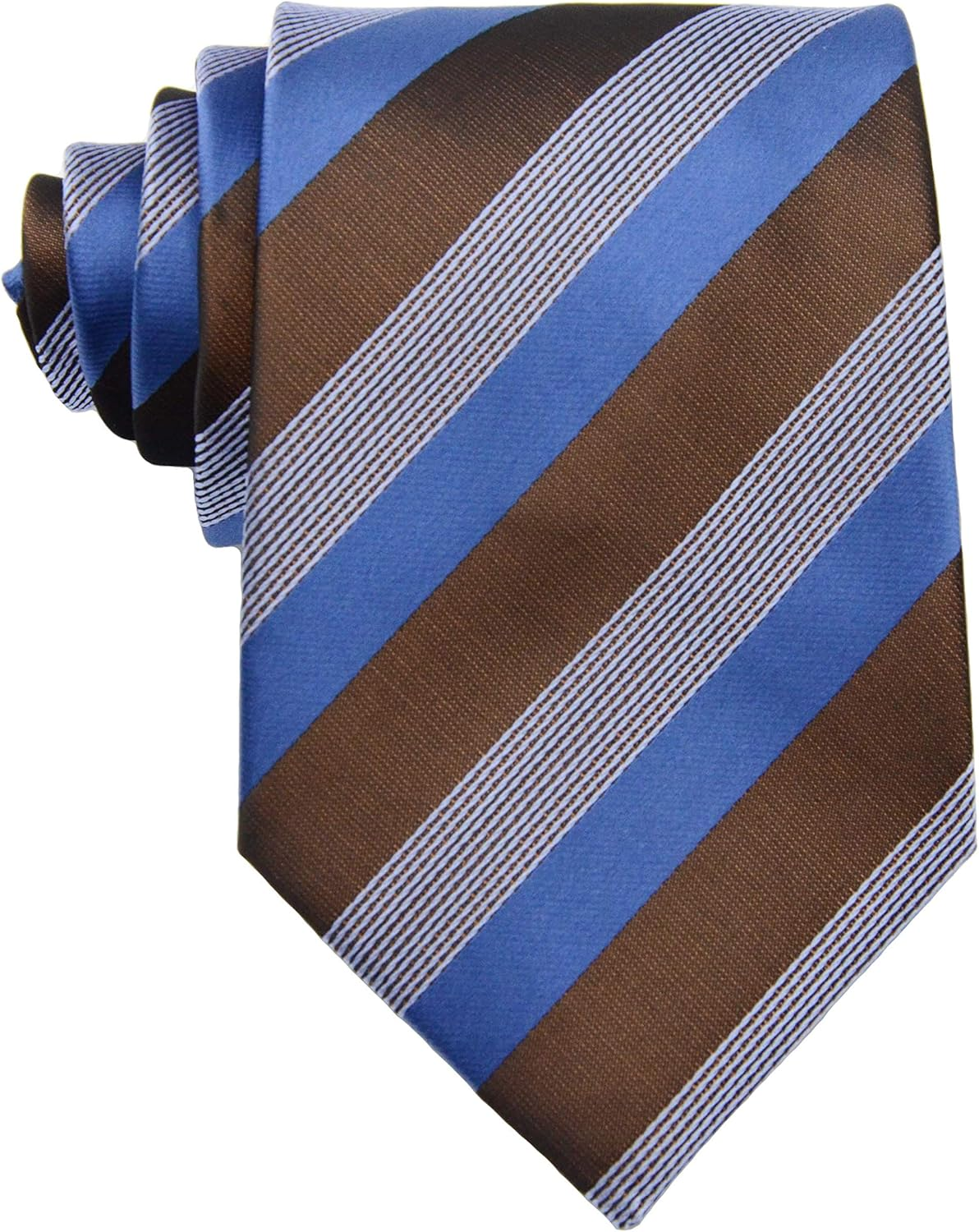 Geotae Zerun New Classic Men'S Striped Silk Tie Necktie