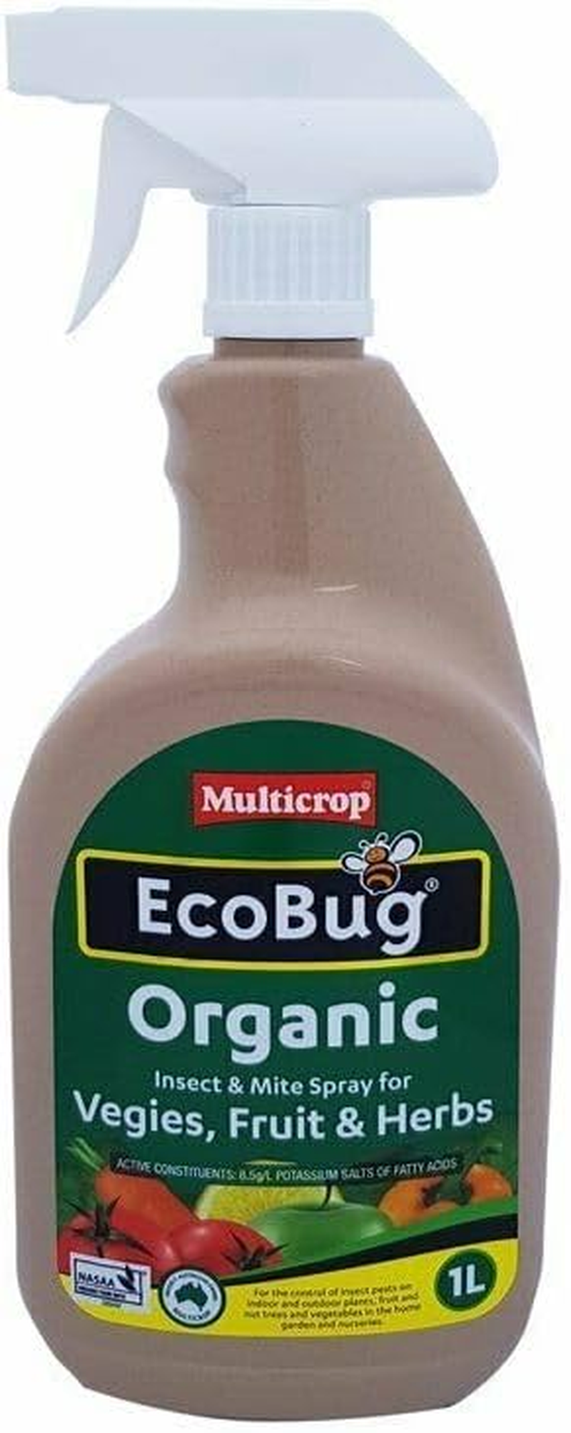 Multicrop Ecobug Organic Insect & Mite Spray 1 Litre