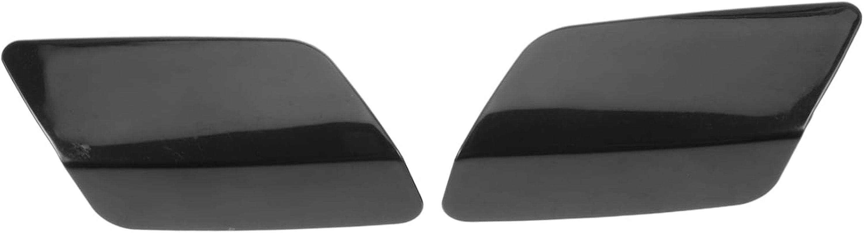 MUELODSIC Replacement Headlight Washer Nozzle Cover Cap 2Pcs Left and Right Front Headlight Washer Cover Compatible with Automotive Headlamp Cleaning for Car Care Maintenance image number 1