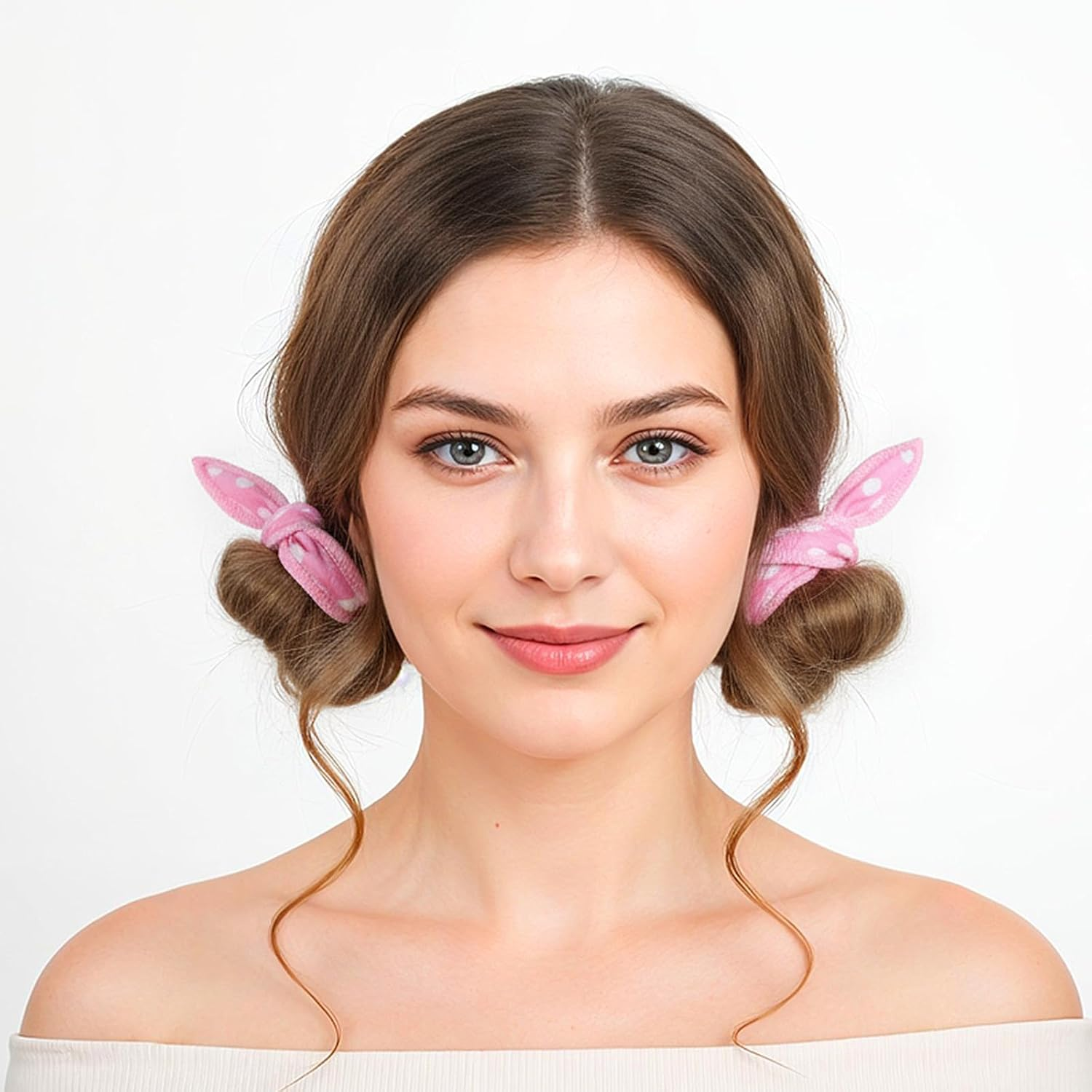 Classicseali Pack of 10 Cushion Curlers, Foam Curlers, Styling Tool, 20.3 X 3.6 Cm, Flexible Foam Sponge Curlers for Long, Short, Thick and Thin Hair (5 Colours) image number 4