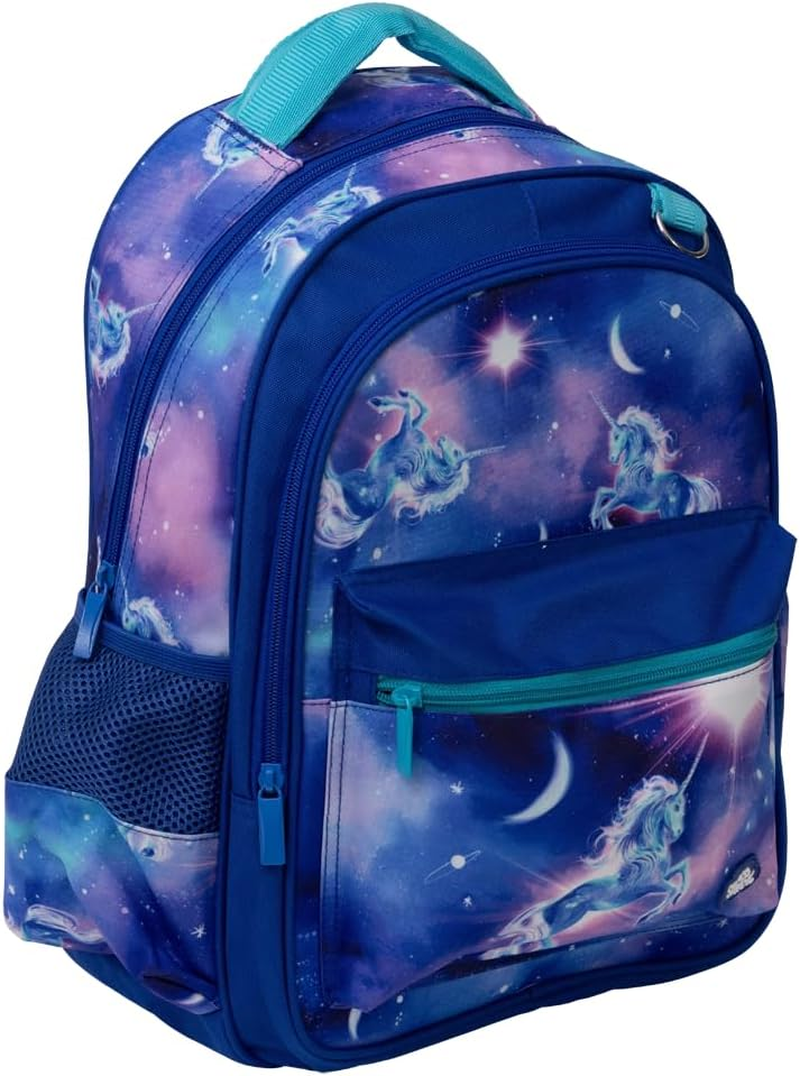 Little Kids Backpack, Kids Backpack, Schoolbag, School Bag, School Backpack - Moonlit Unicorn image number 1