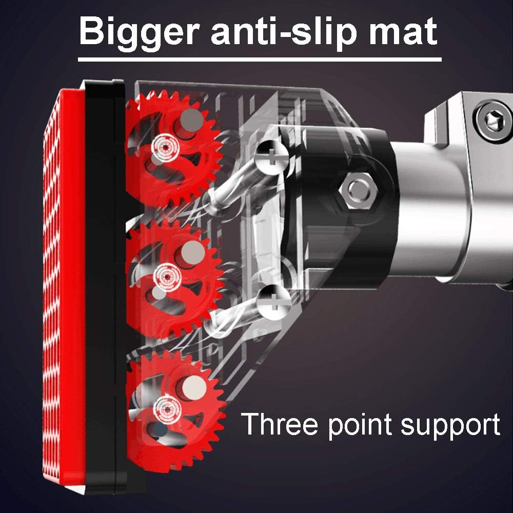 Pull up Bar No Screw Installation Doorway Chin up Bar Adjustable Width Locking Mechanism Fitness Workout Bar Home Gym Equipment image number 2