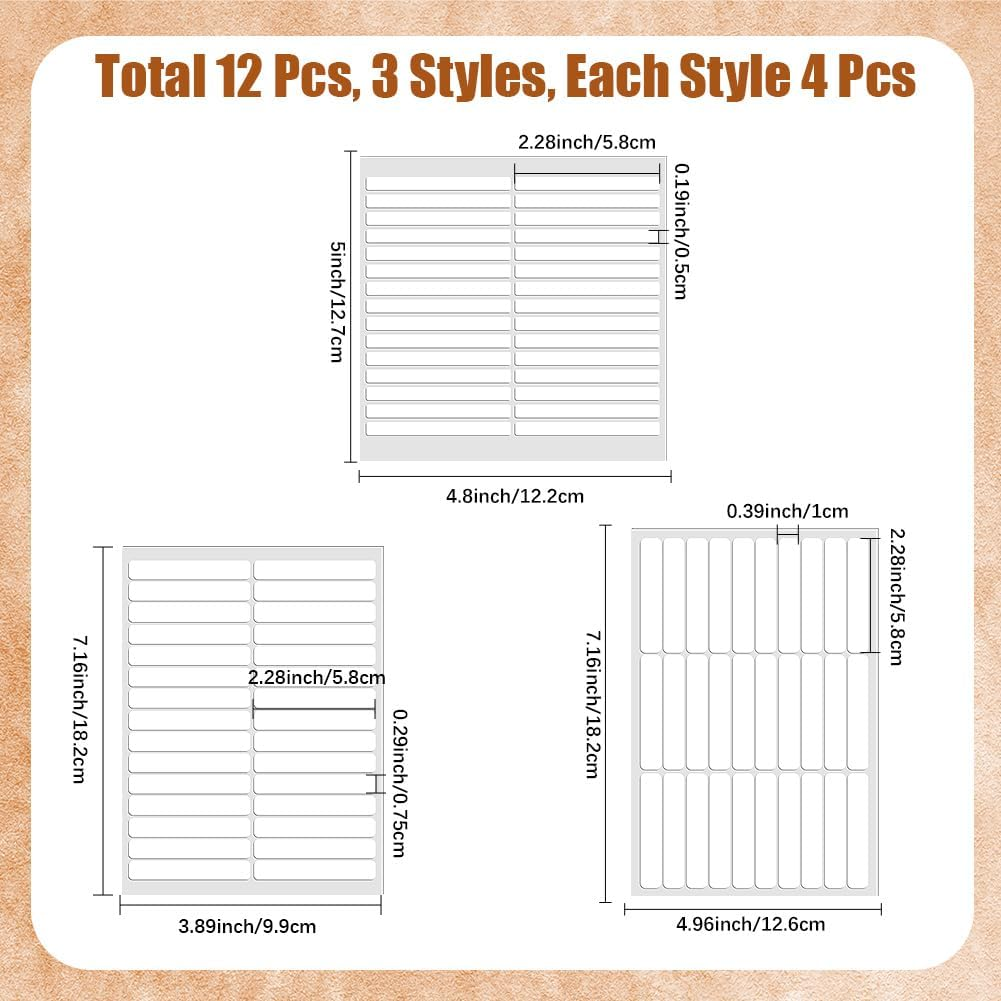CRASPIRE 12Pcs 3 Sizes Double Sided Nail Tape Nail Art Display Strips Clear Adhesive Removable Press on Mounting Fixation Tools Tip Tape Strip for Packaging Storage Design Salon Home Decor Supplies image number 6