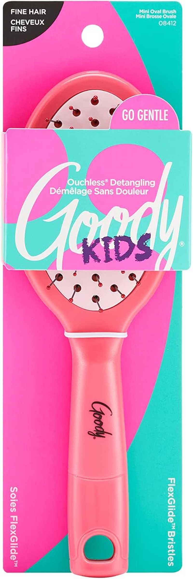 Goody Ouchless Detangler Comb - All-Purpose Comb for Tangles, Wet or Dry - Pain-Free Hair Accessories Ideal for All Hair Types - Detangling Comb for Women, Men, Boys, and Girl image number 5