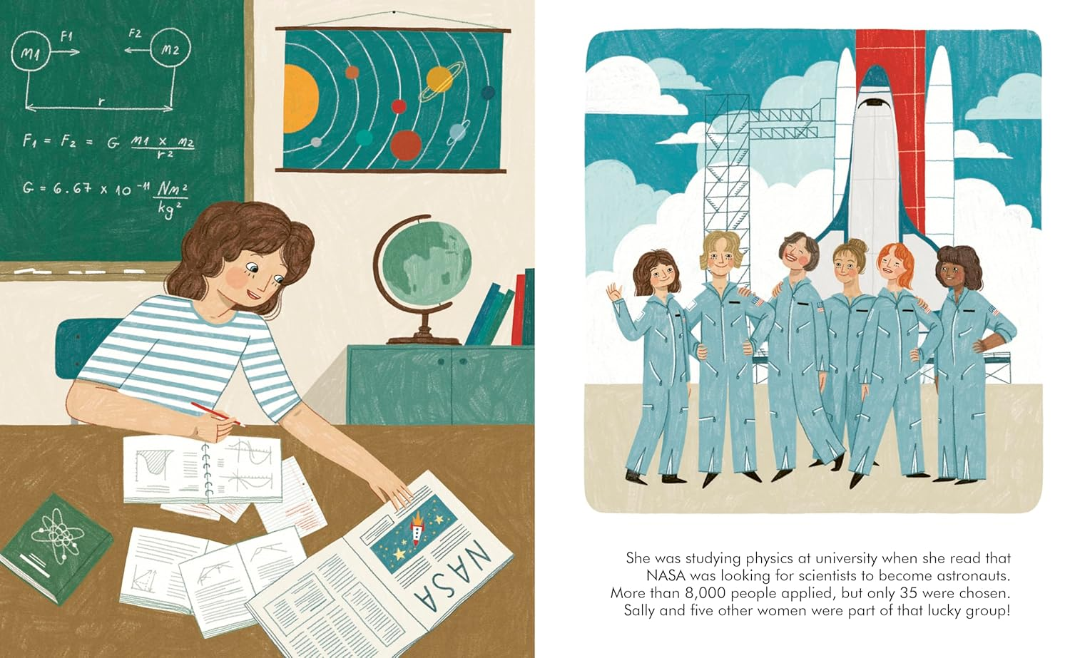 Sally Ride (Little People, Big Dreams): Volume 110 image number 4