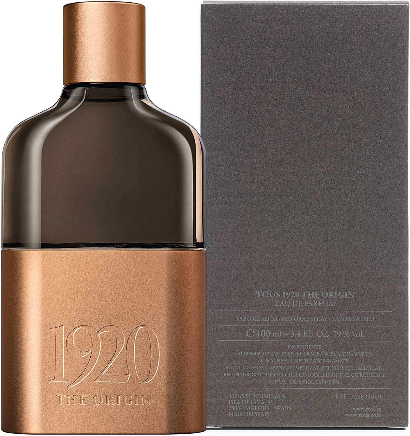 TOUS 1920 the Origin Eau De Parfum Spray, Woody, 100 Ml