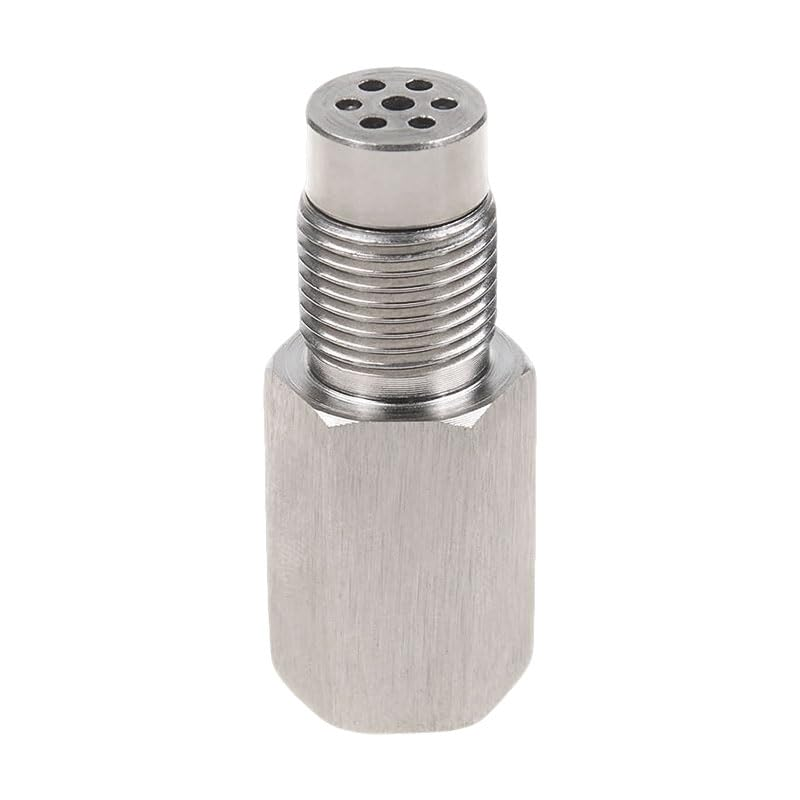 Universal M18X1.5 Oxygen Sensor Spacer Adapter, Stainless Steel O2 Sensor Extender for Car Exhaust System, No Modification Needed