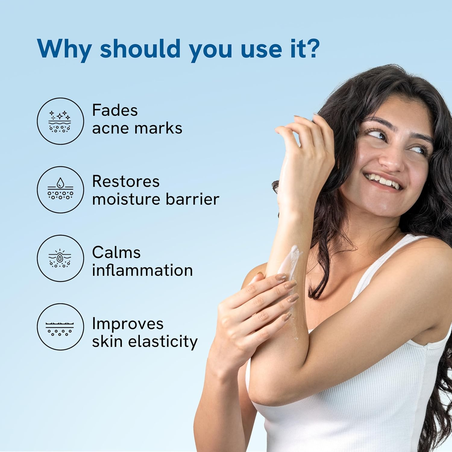 Be Bodywise 10% Niacinamide Brightening Body Lotion 200Ml | 48Hr Moisturization | Aloe Vera Extract & Almond Oil | Repairs Skin Barrier, Reduces Acne Marks & Nourishes | for All Skin Types image number 2