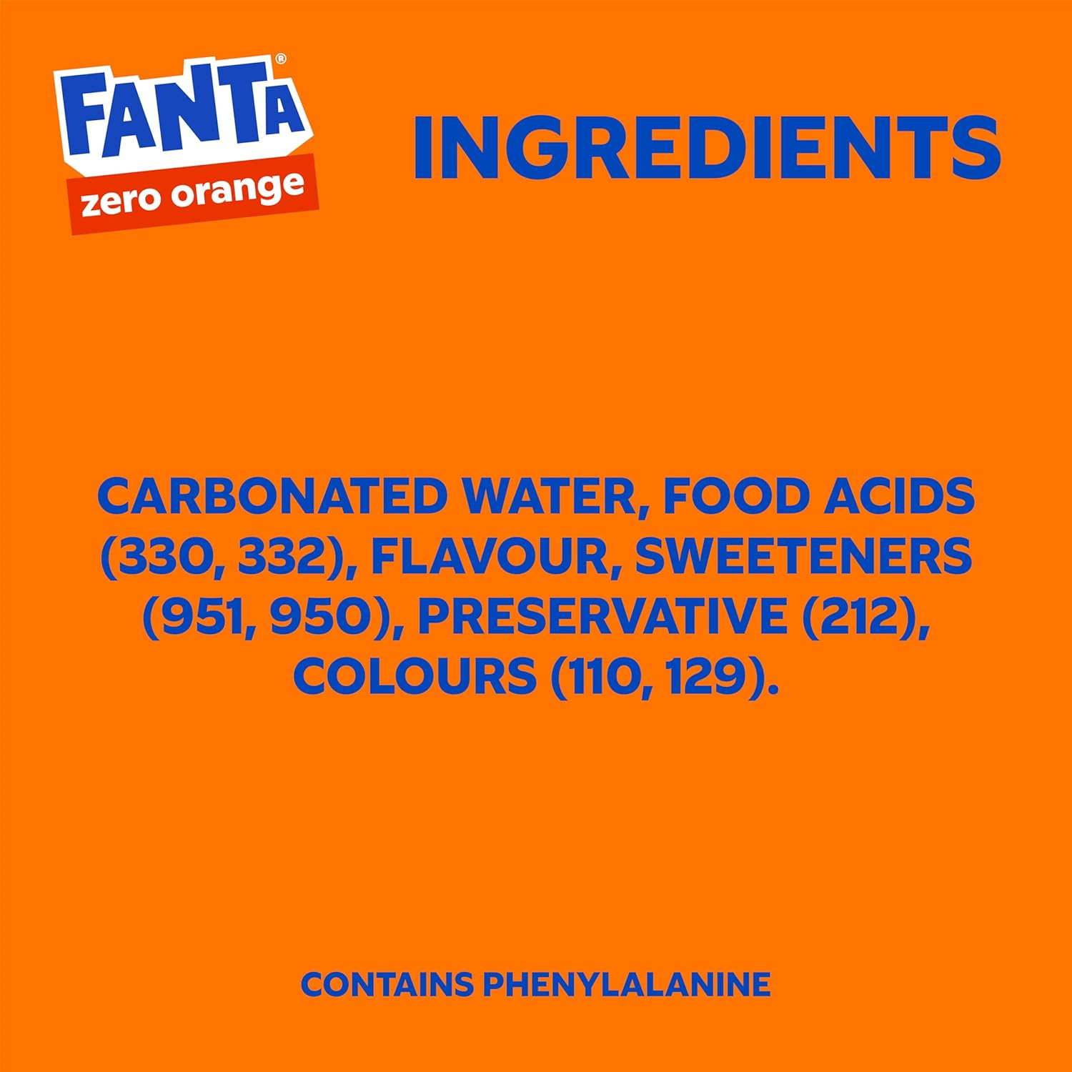 Fanta Orange Zero Sugar Soft Drink Multipack Bottles 12 X 1.25L image number 2