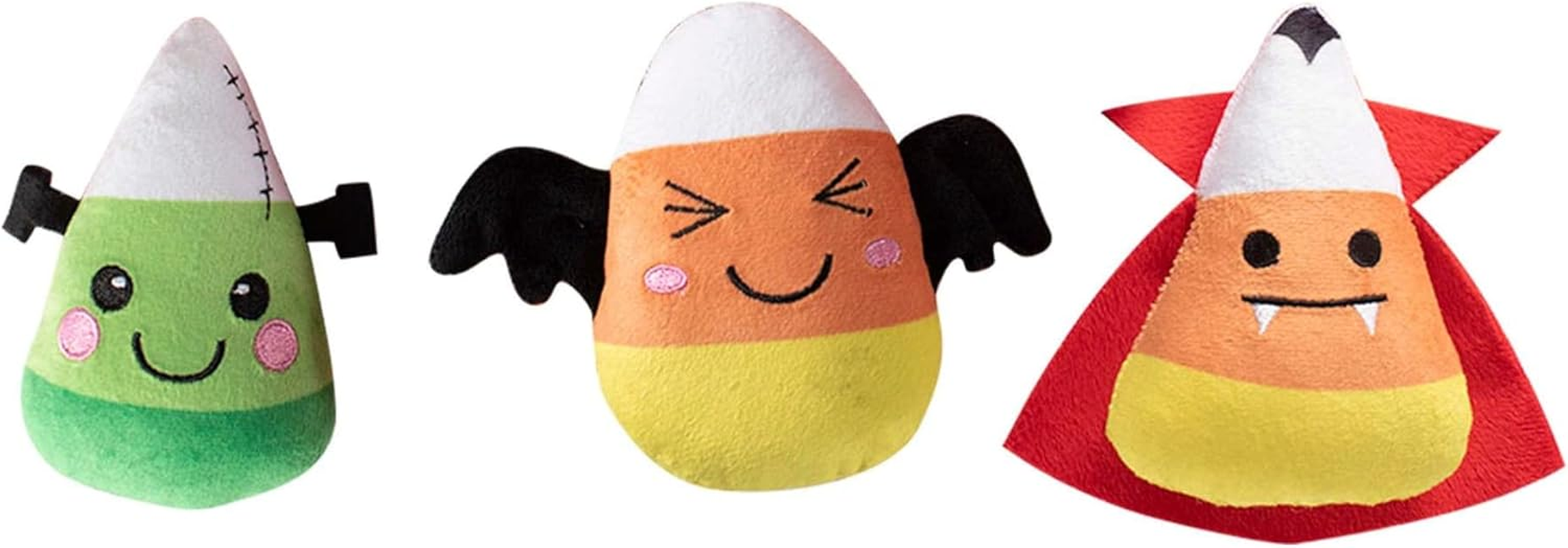 Fringe Studio Mini Dog Toy Set, Bats Bats Bats, Set of 3 (289453)