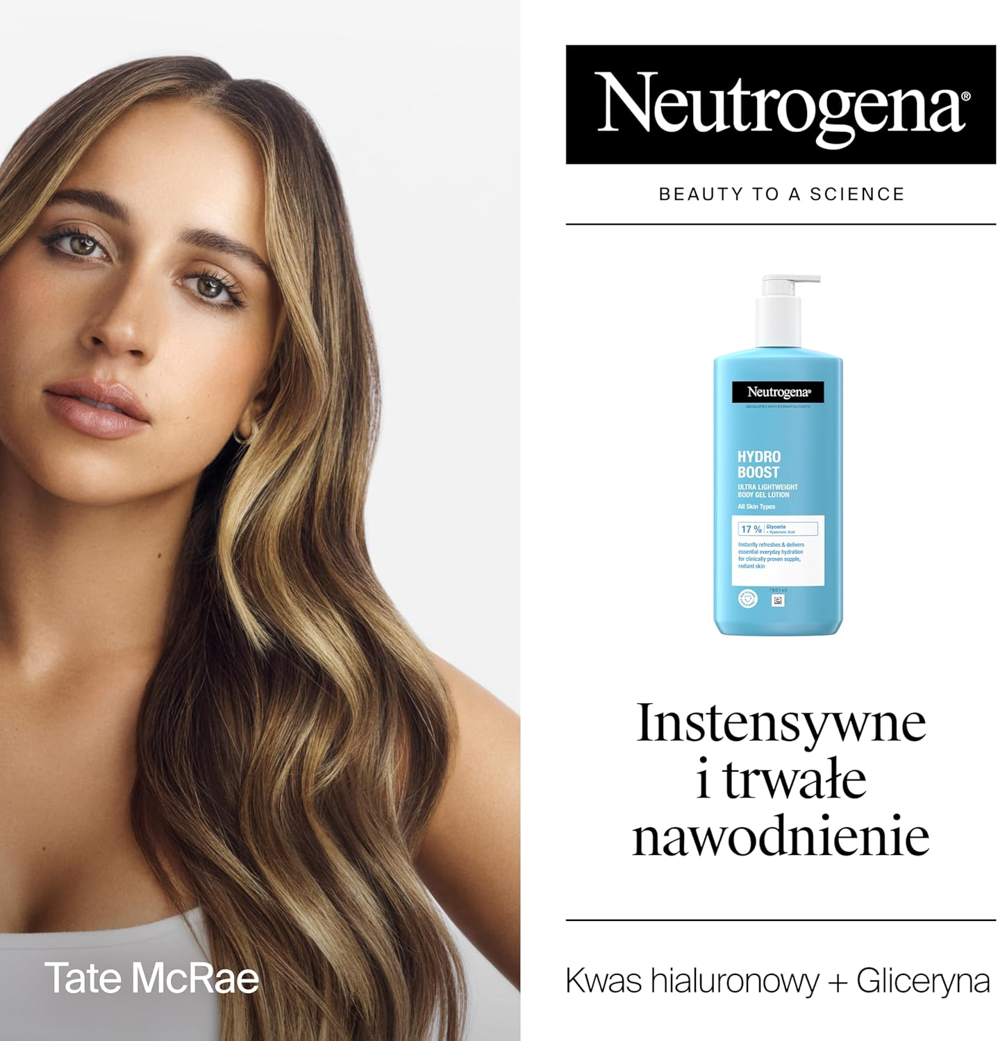 Neutrogena Hydro Boost Body Lotion Gel, Ultra Light Moisturising Cream with Hyaluron, for Normal to Dry Skin, 400 Ml