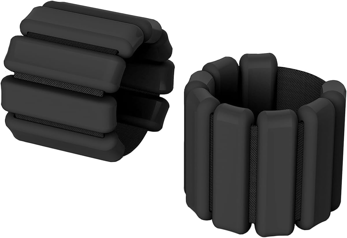 Alpen Wrist Ankle Weights Set of 2 (450G/Pcs) Adjustable Wearable Ankle Weight for Exercise Walking, Yoga, Dance, Barre, Pilates, Cardio, Aerobics image number 6