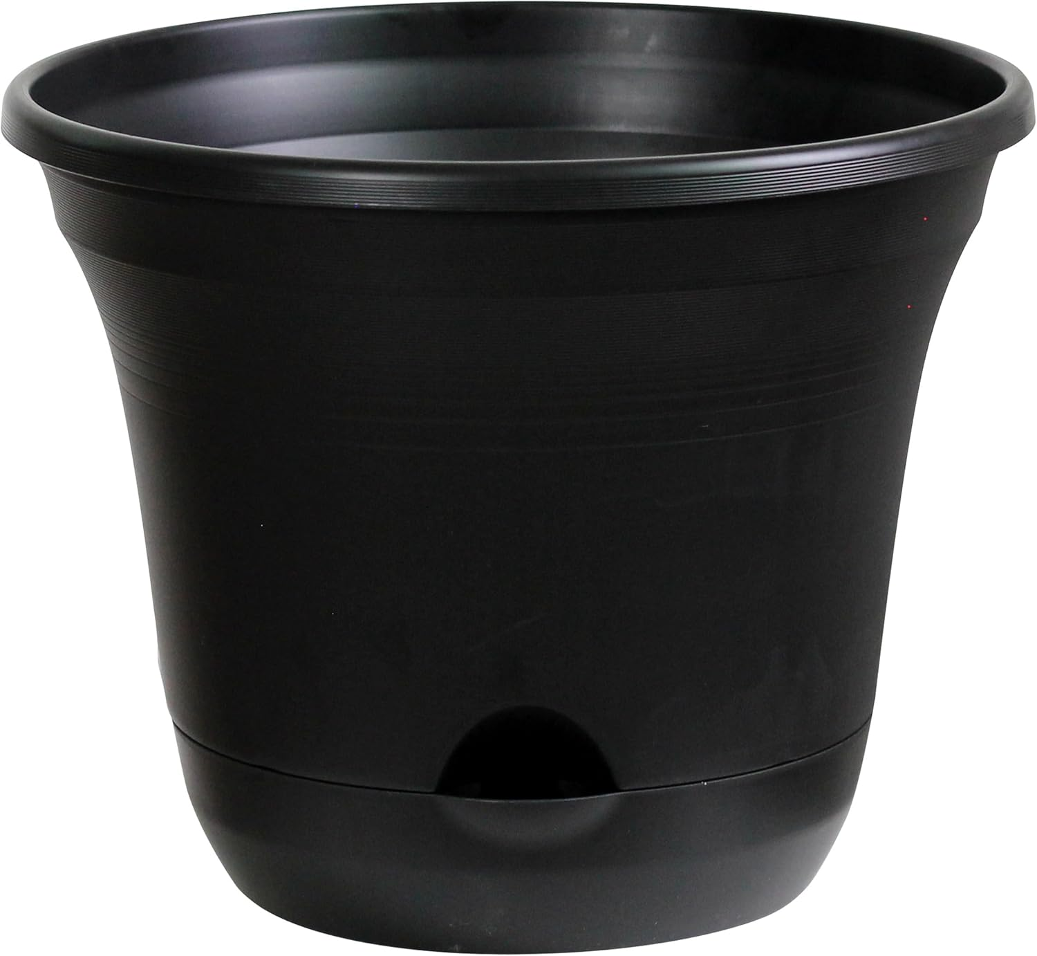 San Marino Lazy Planters - Self Watering Plant Pot Charcoal - Large Planter - Indoor & Outdoor (1 X 35Cm) image number 5
