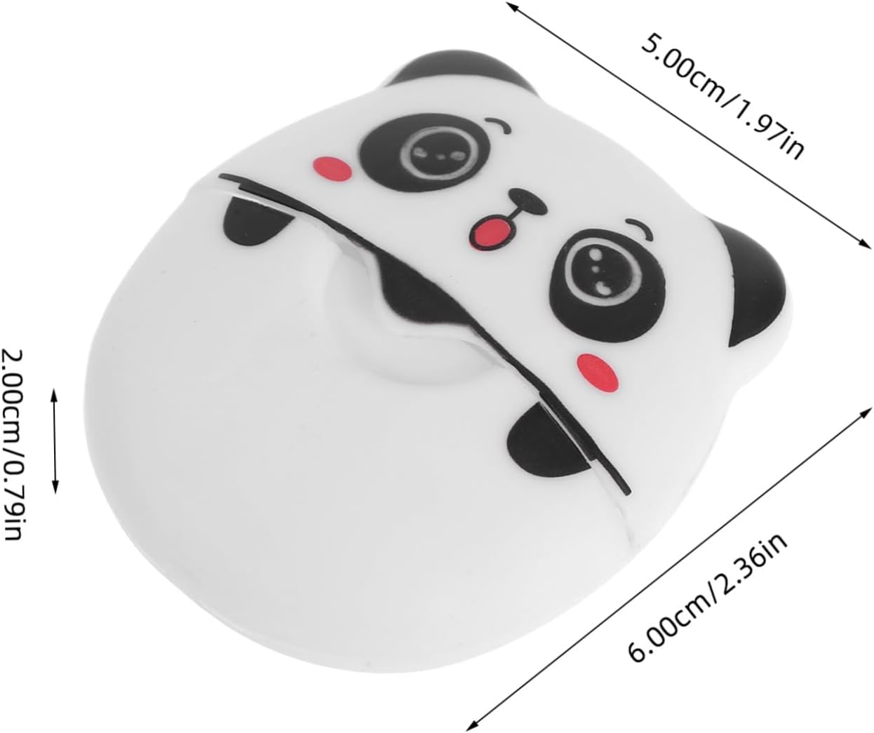 SUPVOX Mini Travel Toiletries Portable Hand Soap Sheets Disposable Soap Paper for Camping Hiking Outdoor Activities Panda Design image number 5