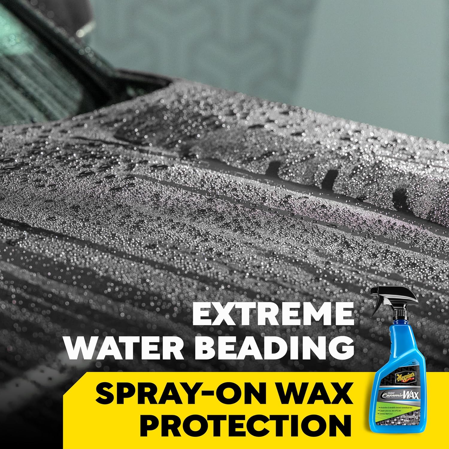 Meguiar'S Hybrid Ceramic Wax, 769 Ml | Simple Spray on and Rinse off Application for Fast Protection | Delivers Long Lasting Ceramic Coating Benefits | Creates Extreme Water Beading image number 2