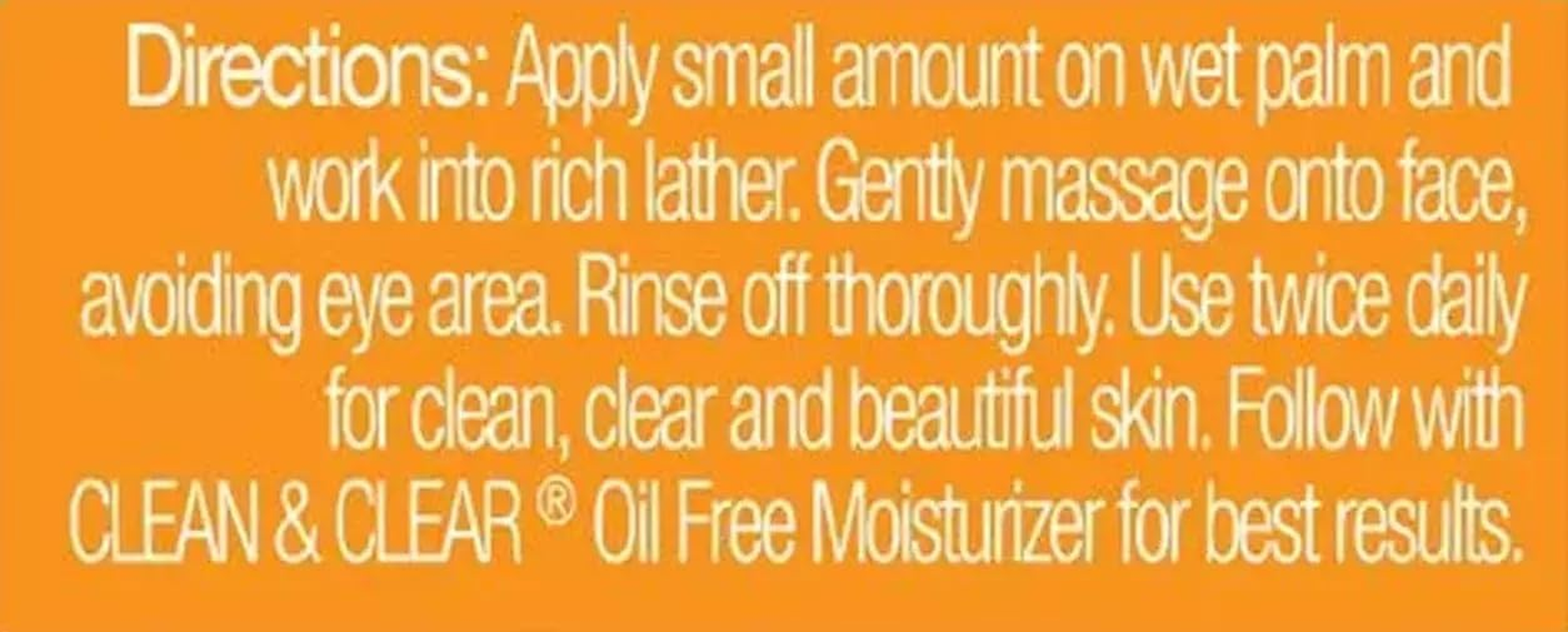 Clean & Clear Foaming Facial Wash (50 Ml) (Pack of 3)