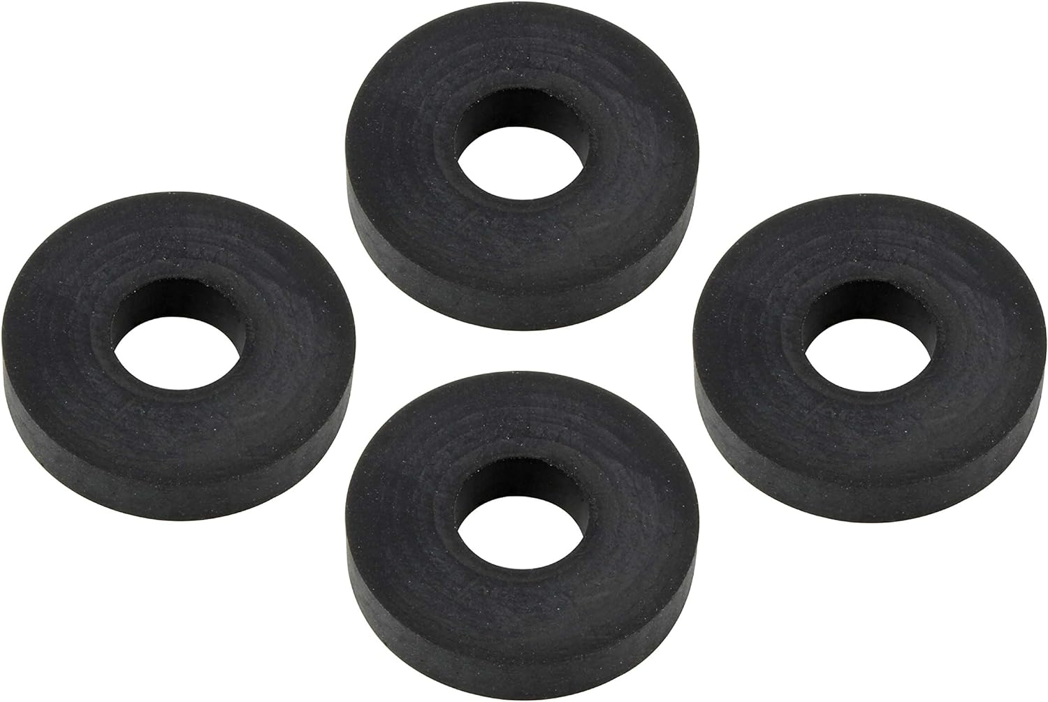 POSH 100407 Universal Rubber Washer Set for Motorcycles, 4 Pieces, Inner Diameter: 0.4 Inches (10 Mm) (Outer Diameter X Thickness 0.3 Inches (25 Mm) X Thickness 0.3 Inches (8 Mm)