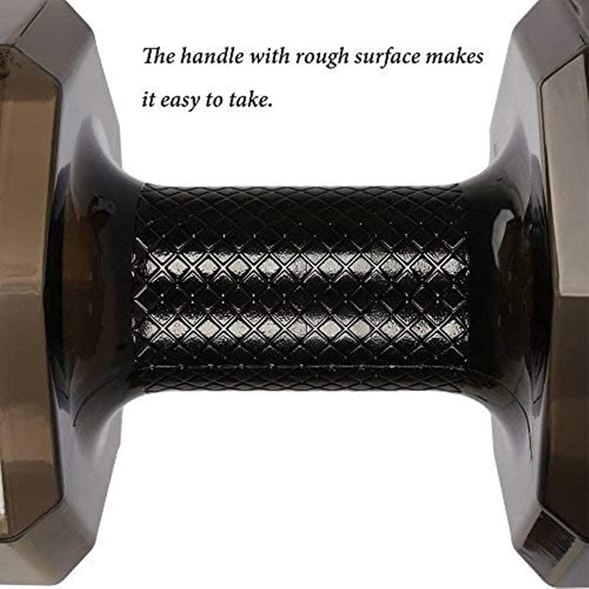 CMLLING 2.6L / 88Oz Dumbbell Shape Water Bottle, Portable Weight Water Bottles, Dumbbells Travel Cup, PETG Eco-Friendly Cup for Gym, Yoga, Running, Outdoors, Cycling, and Camping (Black) image number 6