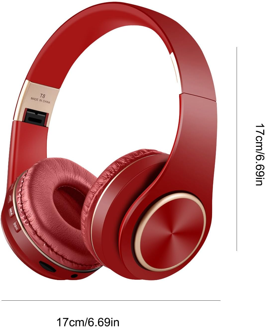 Noise Cancelling Wireless Headset - Noise Cancelling Stereo Headset | over Ear Headphones for Play Games, Daily Life, Listen to Music image number 5