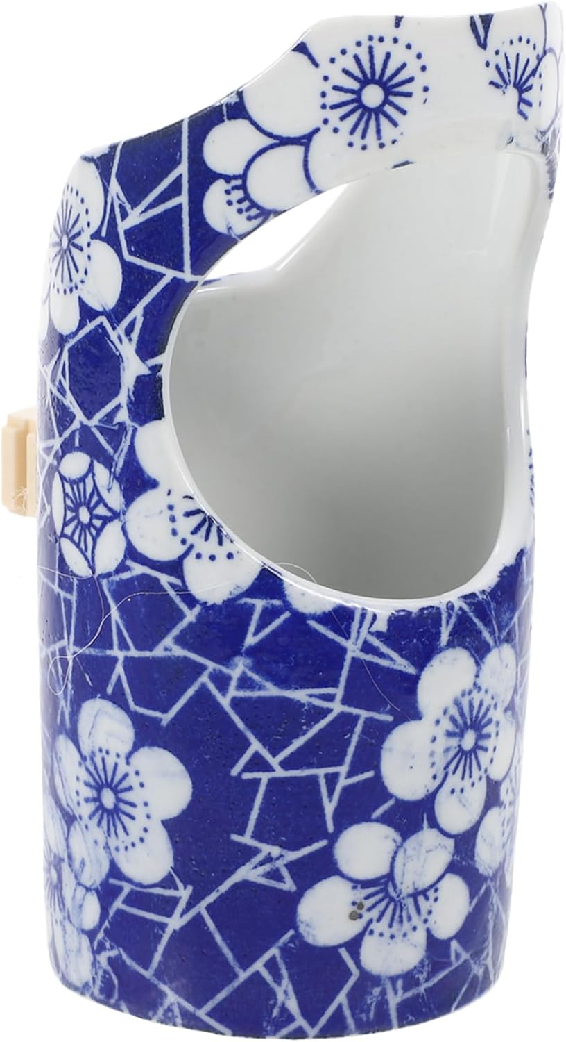 VILLFUL Anti-Swing Bird Food Cup Bird Food Dispenser Bird Feeders Outdoor Bird House Feeder Ceramic Bird Feeder Parrot Food Container Parrot Food Cup Bird Feeder Outdoor Garden Re-Usable image number 1