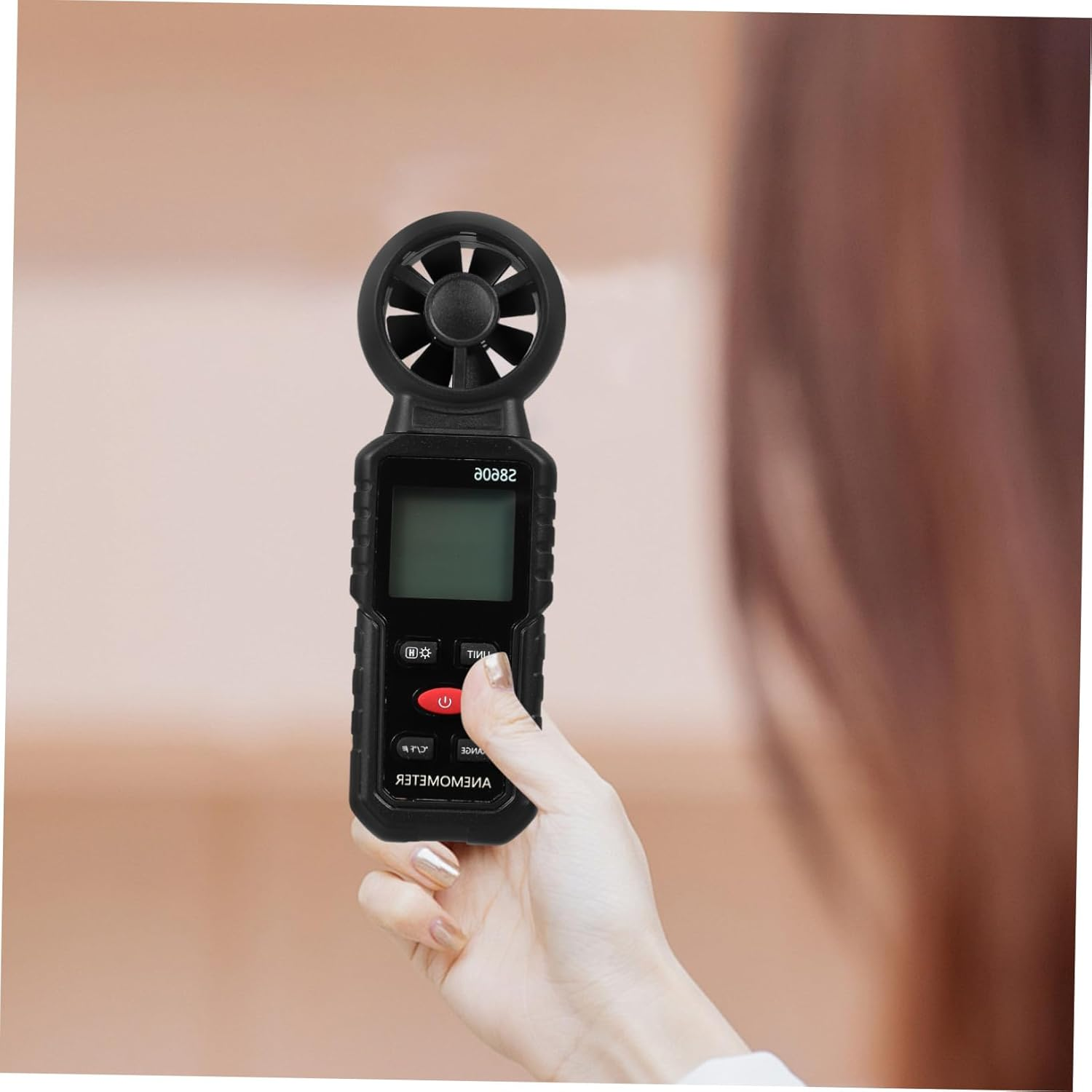 Ifundom High Precision Portable Handheld Wind Speed Anemometer Wind Measurement Device for Outdoor Air Velocity Testing image number 1
