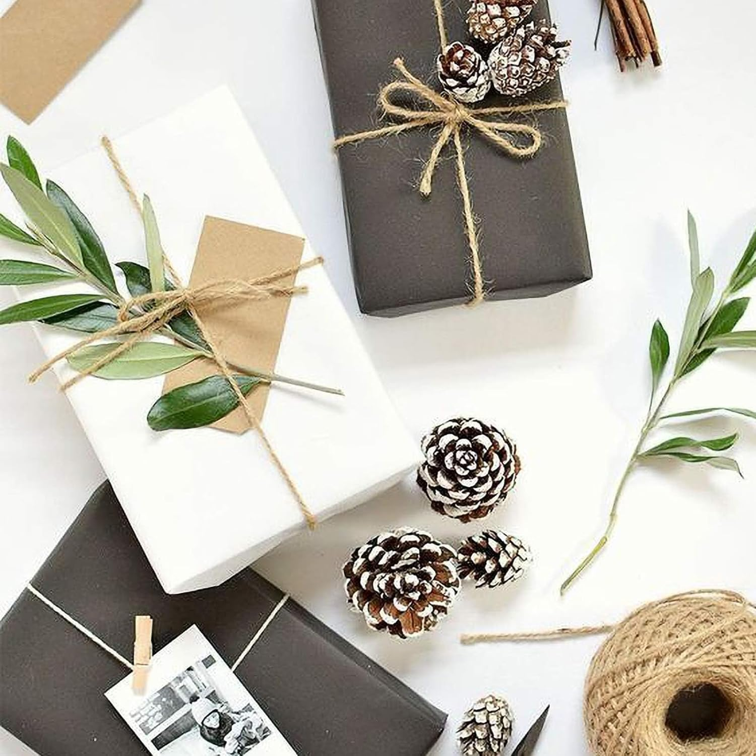 Jotia 1 Roll 30Cm X 10M Black Kraft Paper Roll, Kraft Wrapping Paper Roll Recycled Kraft Paper for Gift Wrapping, Wall Art, Postal, Shipping, Bouquet Flower Wrapping, DIY Arts Crafts, Bulletin Board image number 2