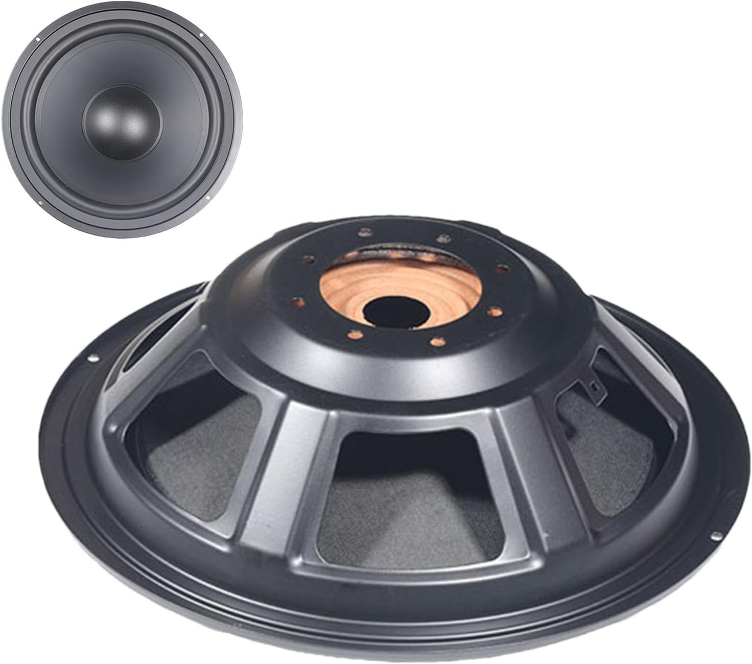 Passive Radiator, 3 12Inch Woofer Passive Radiator, Passive Radiator for Audio, Passive Designed Speaker Radiator Designed for Home and Mobile Audio Subwoofer Enclosures